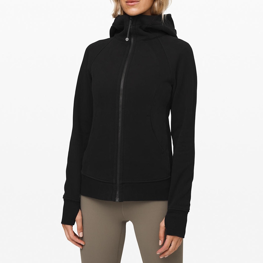 Lululemon women’s black scuba hoodie!